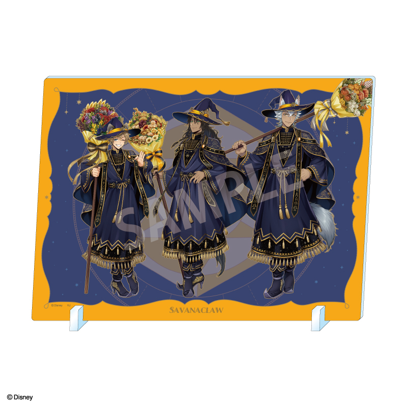 ディズニー ツイステッドワンダーランド_集合アクリルパネル　サバナクロー／ブルームバースデーver.