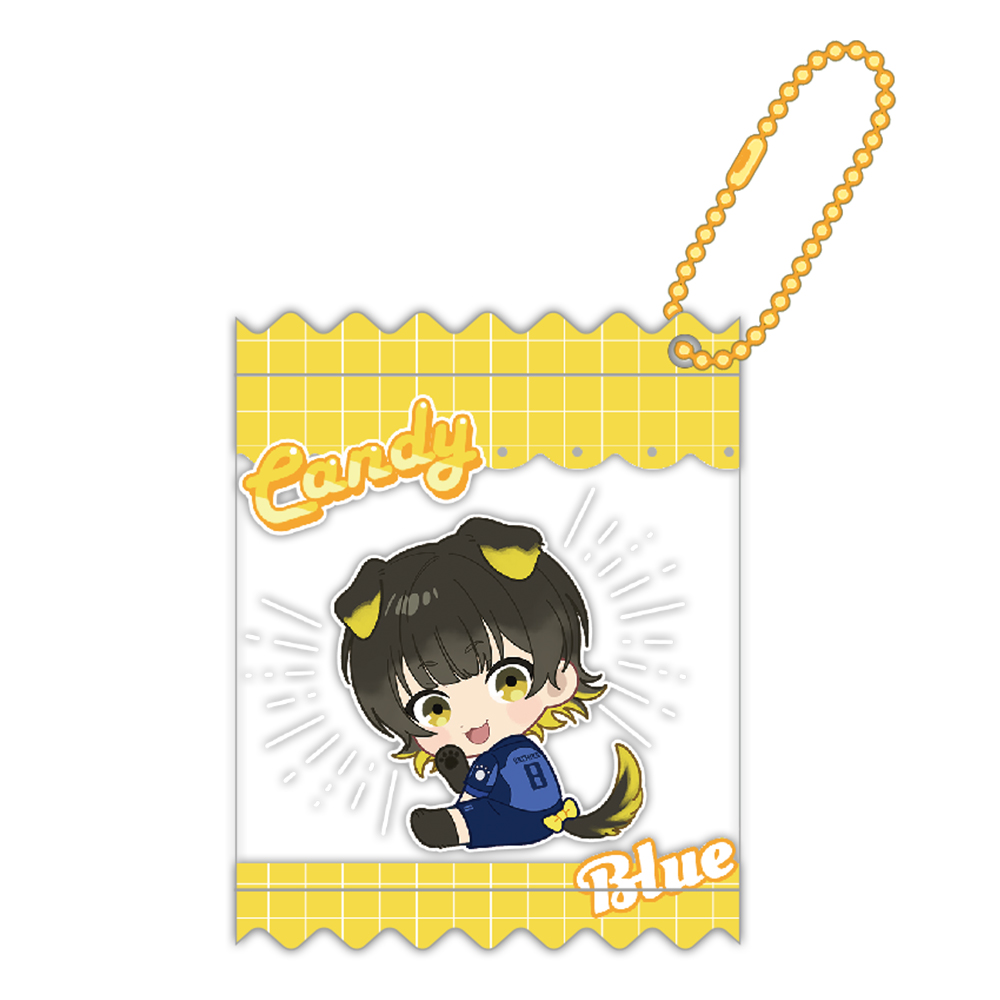 ブルーロック_蜂楽 廻 シャカシャカキーホルダー