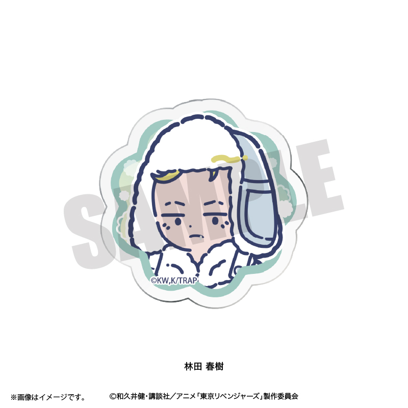 東京リベンジャーズ_れとぽぷ 第10弾 お顔クリップ 林田春樹