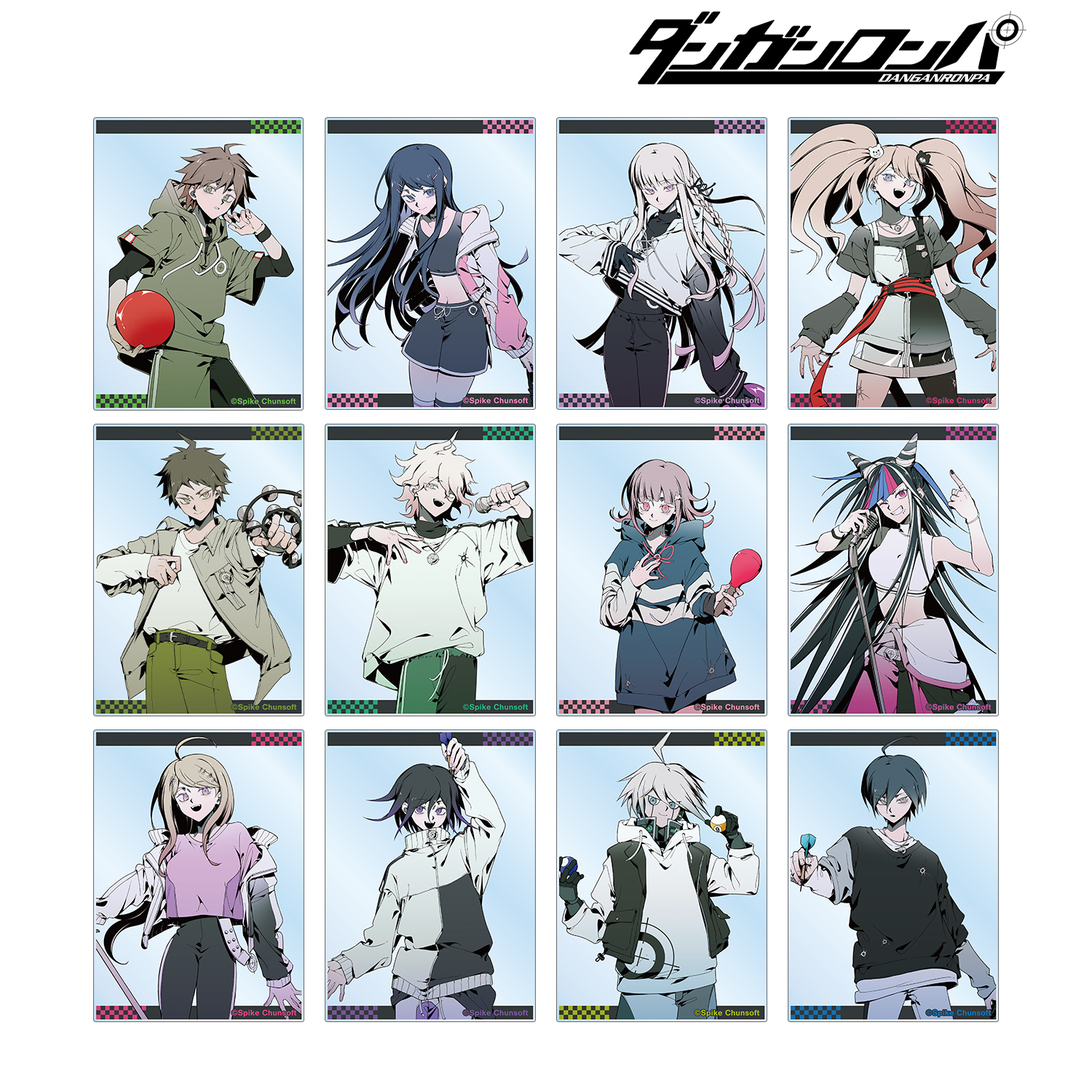 ダンガンロンパシリーズ_しづさんイラスト スポーティルックver. トレーディングアクリルカード(単位/コンプリートBOX/12パック入り)