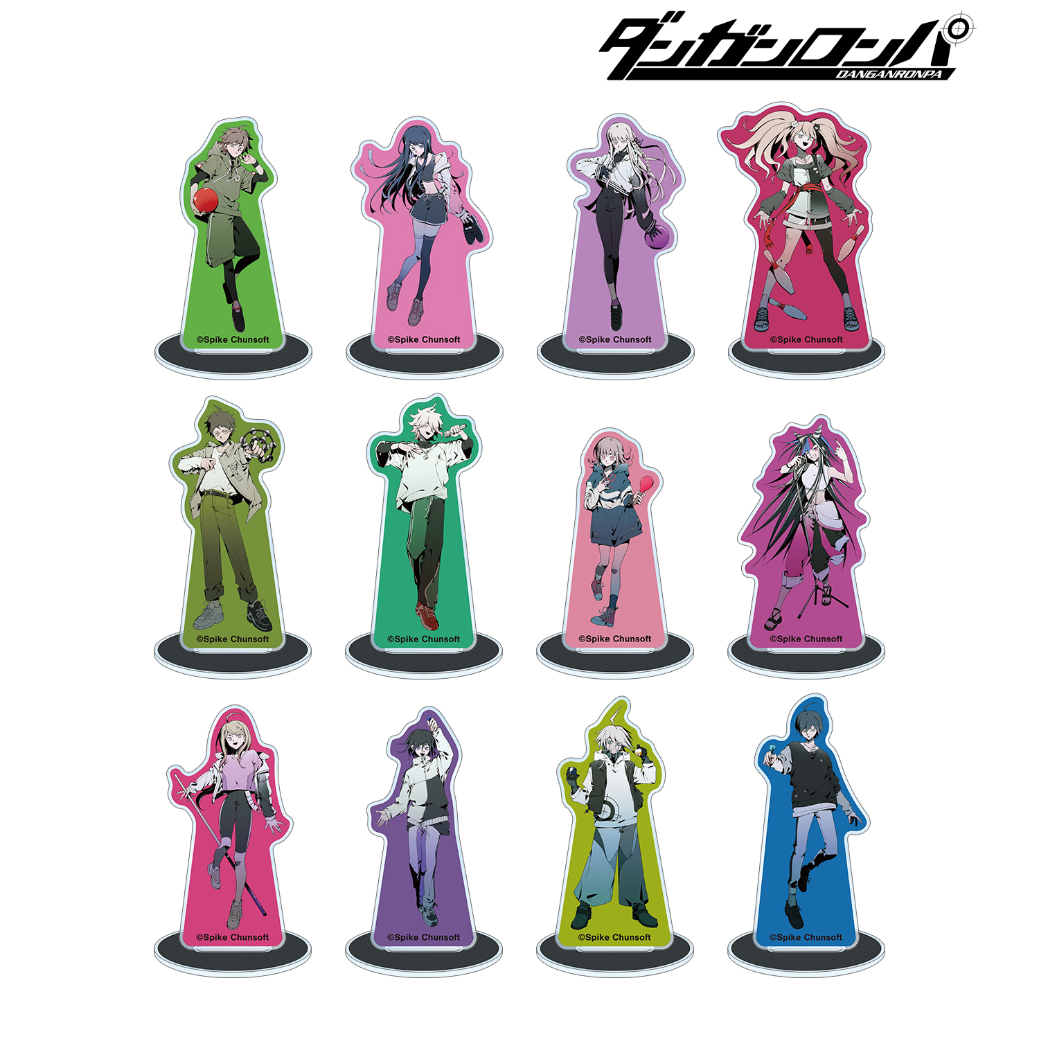 ダンガンロンパシリーズ_しづさんイラスト スポーティルックver. トレーディングミニアクリルスタンド(単位/コンプリートBOX/12パック入り)