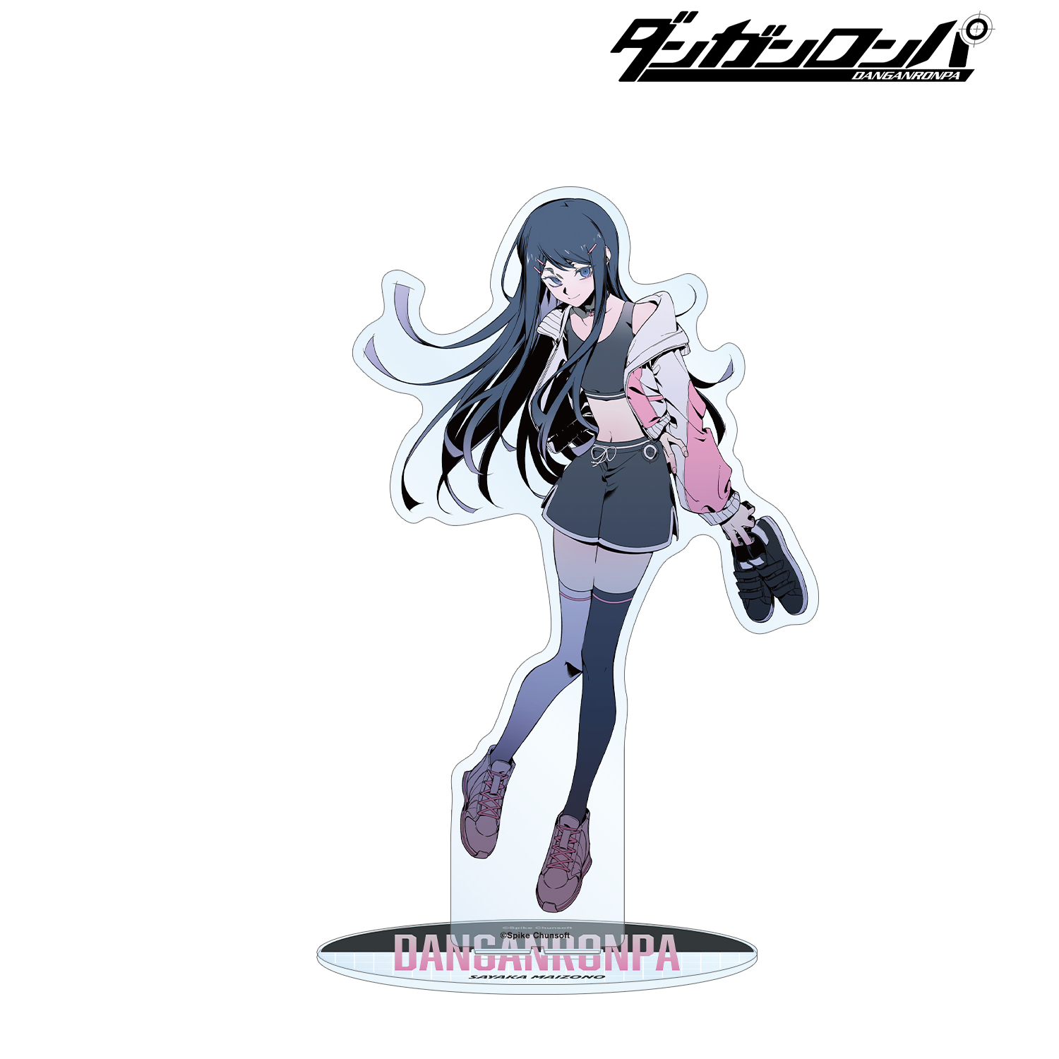 ダンガンロンパシリーズ_しづさんイラスト 舞園さやか スポーティルックver. 特大アクリルスタンド