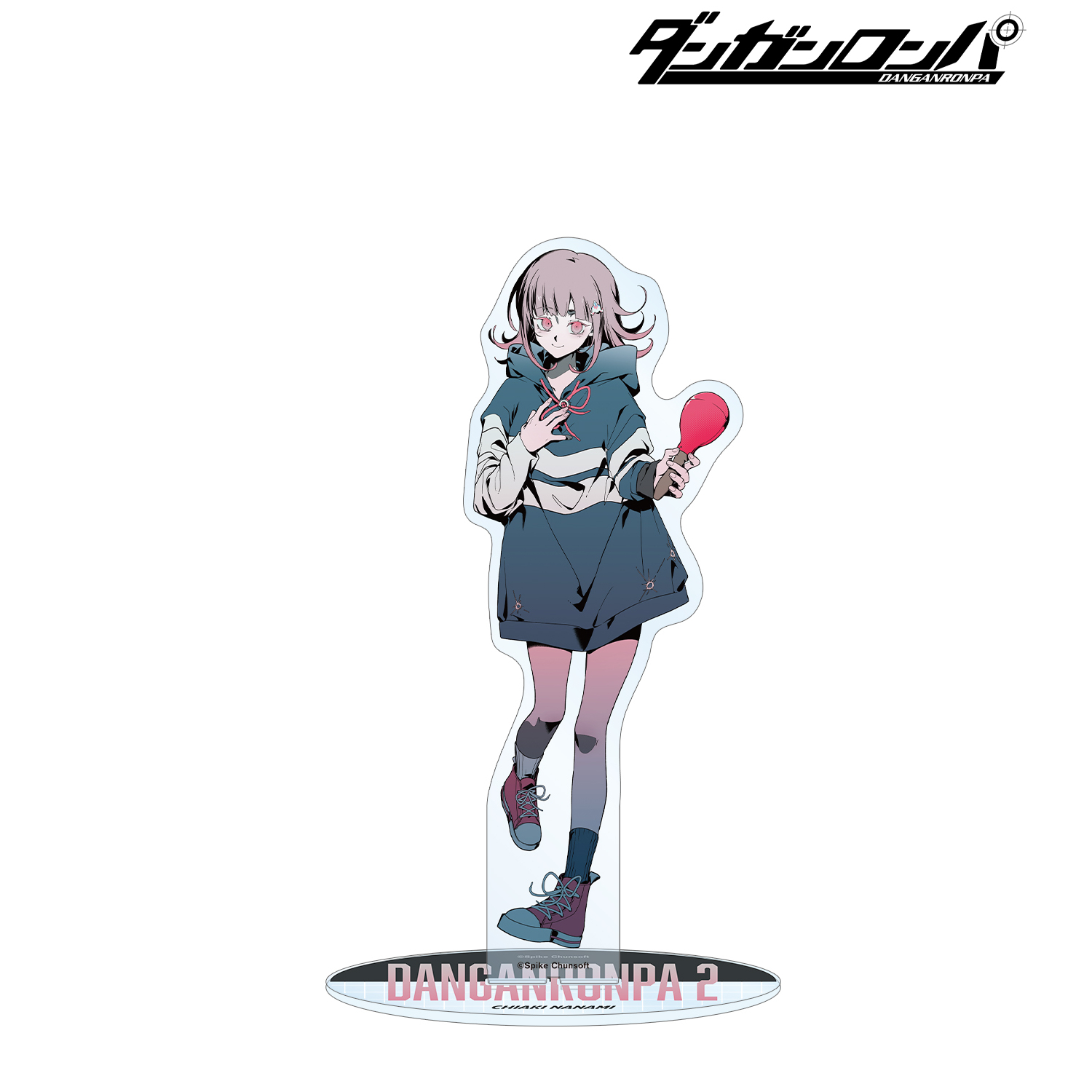 ダンガンロンパシリーズ_しづさんイラスト 七海千秋 スポーティルックver. 特大アクリルスタンド