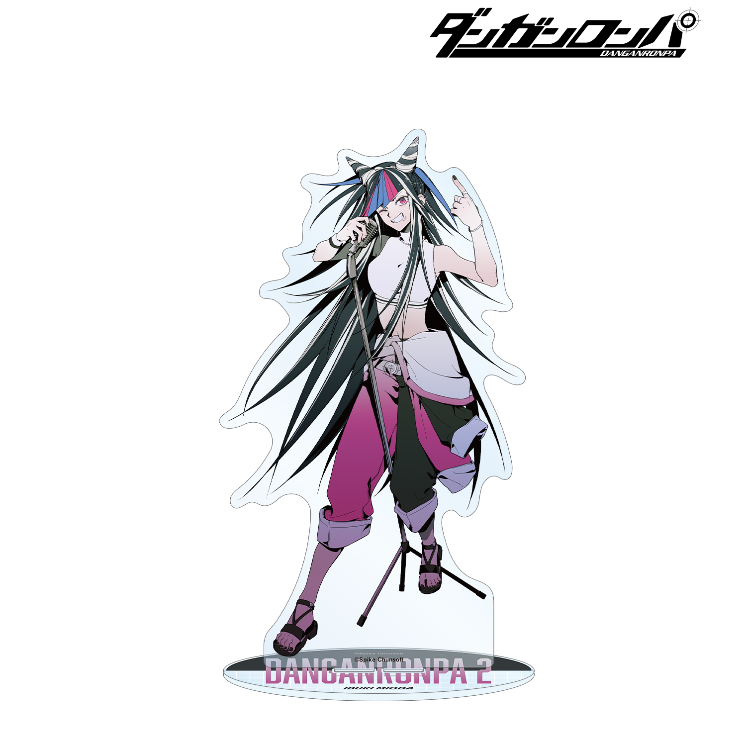 ダンガンロンパシリーズ_しづさんイラスト 澪田唯吹 スポーティルックver. 特大アクリルスタンド