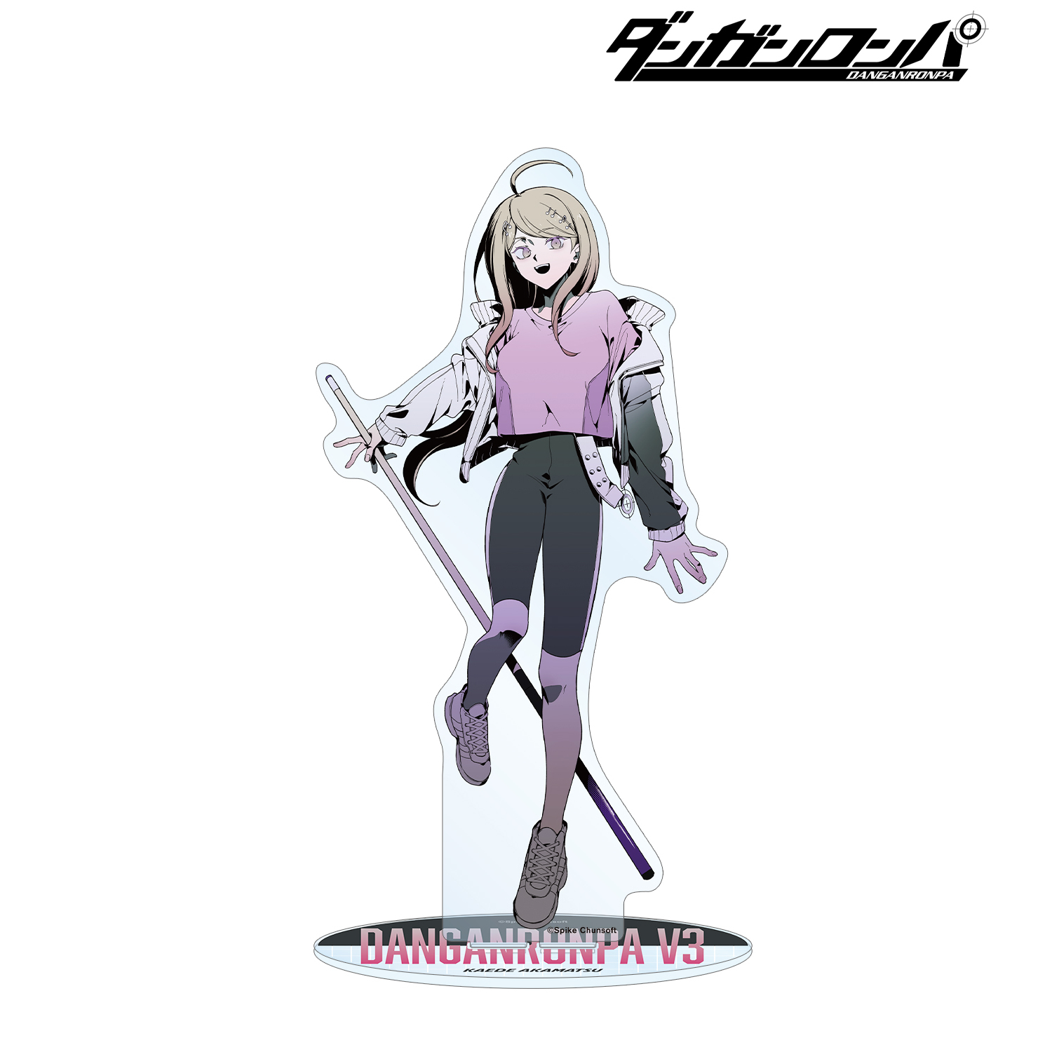 ダンガンロンパシリーズ_しづさんイラスト 赤松楓 スポーティルックver. 特大アクリルスタンド