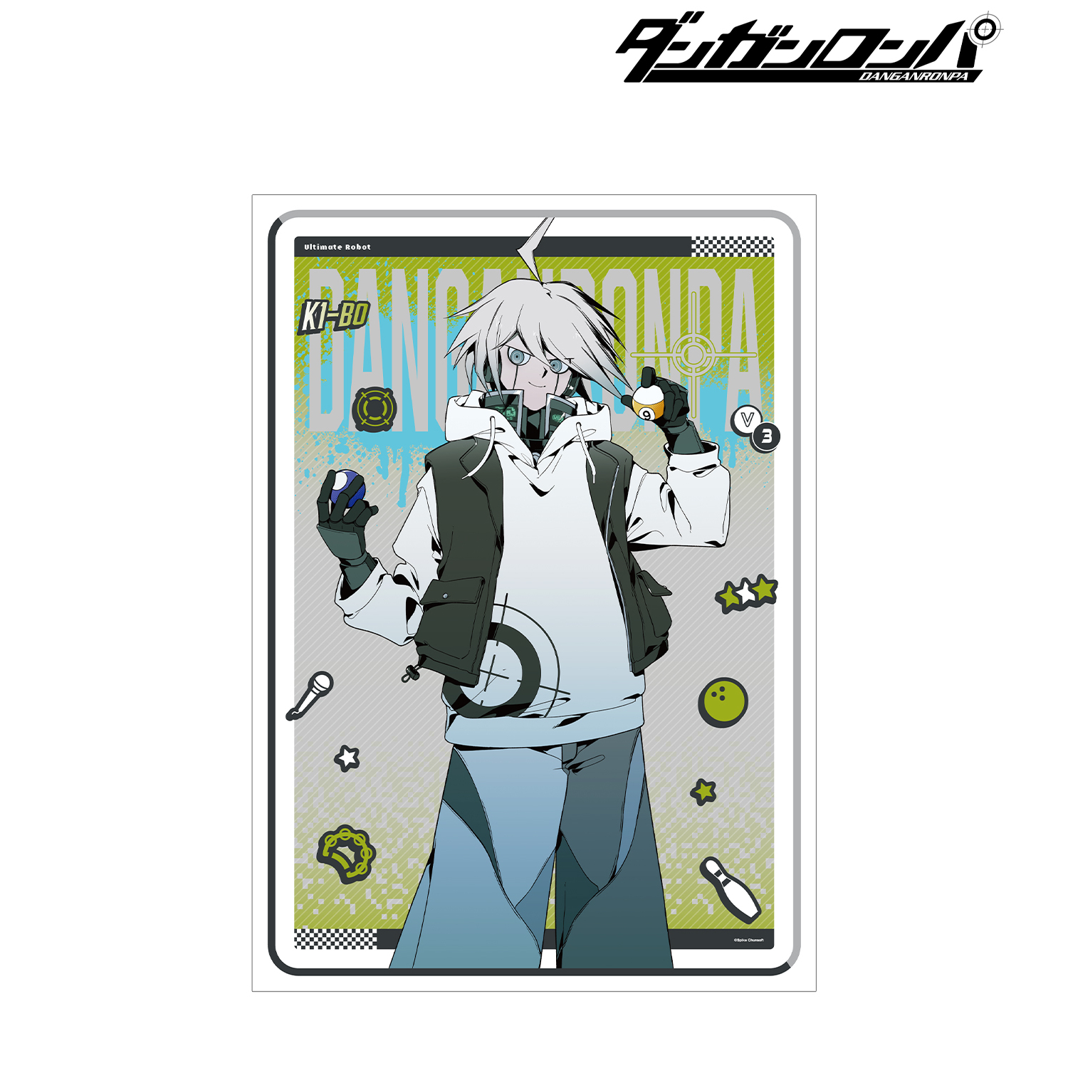 ダンガンロンパシリーズ_しづさんイラスト キーボ スポーティルックver. A3マット加工ポスター