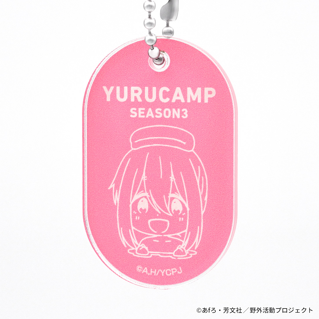 ゆるキャン△ SEASON３_温泉アクリルキーホルダー　なでしこ