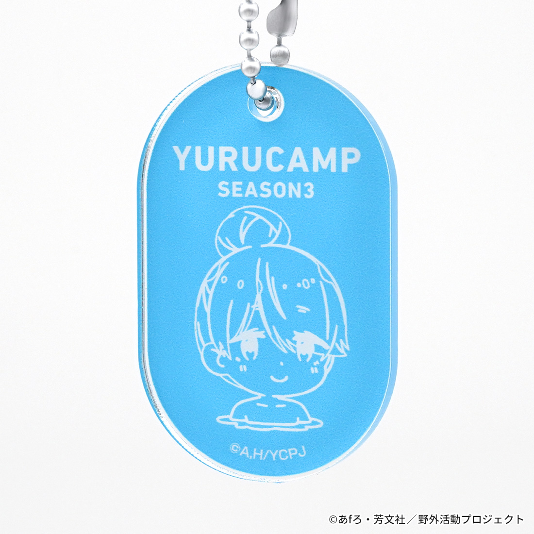 ゆるキャン△ SEASON３_温泉アクリルキーホルダー　リン