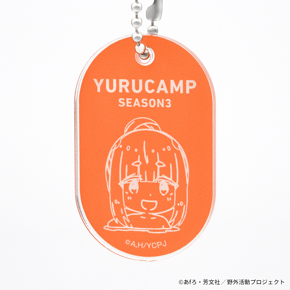 ゆるキャン△ SEASON３_温泉アクリルキーホルダー　千明