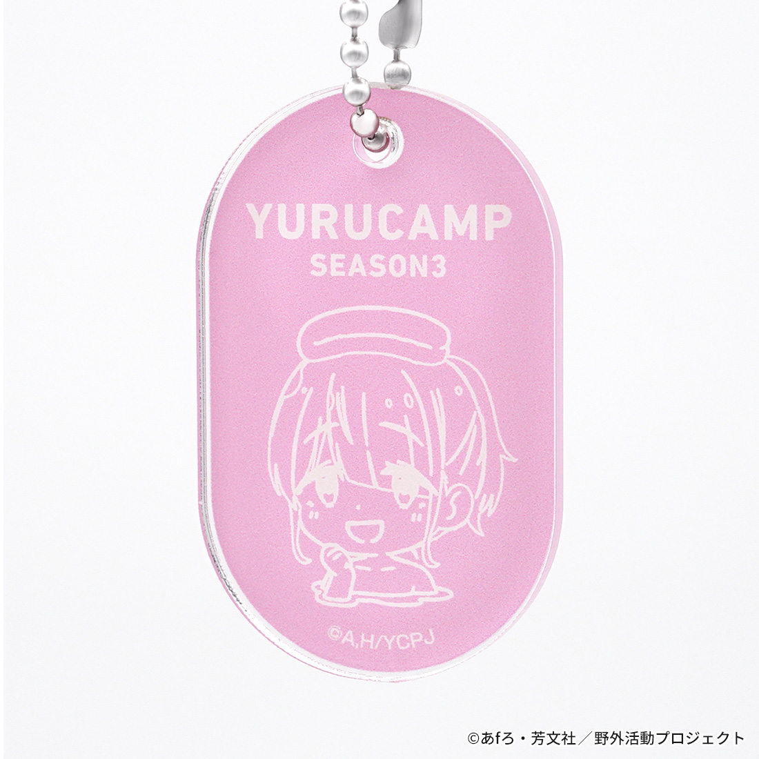ゆるキャン△ SEASON３_温泉アクリルキーホルダー　綾乃