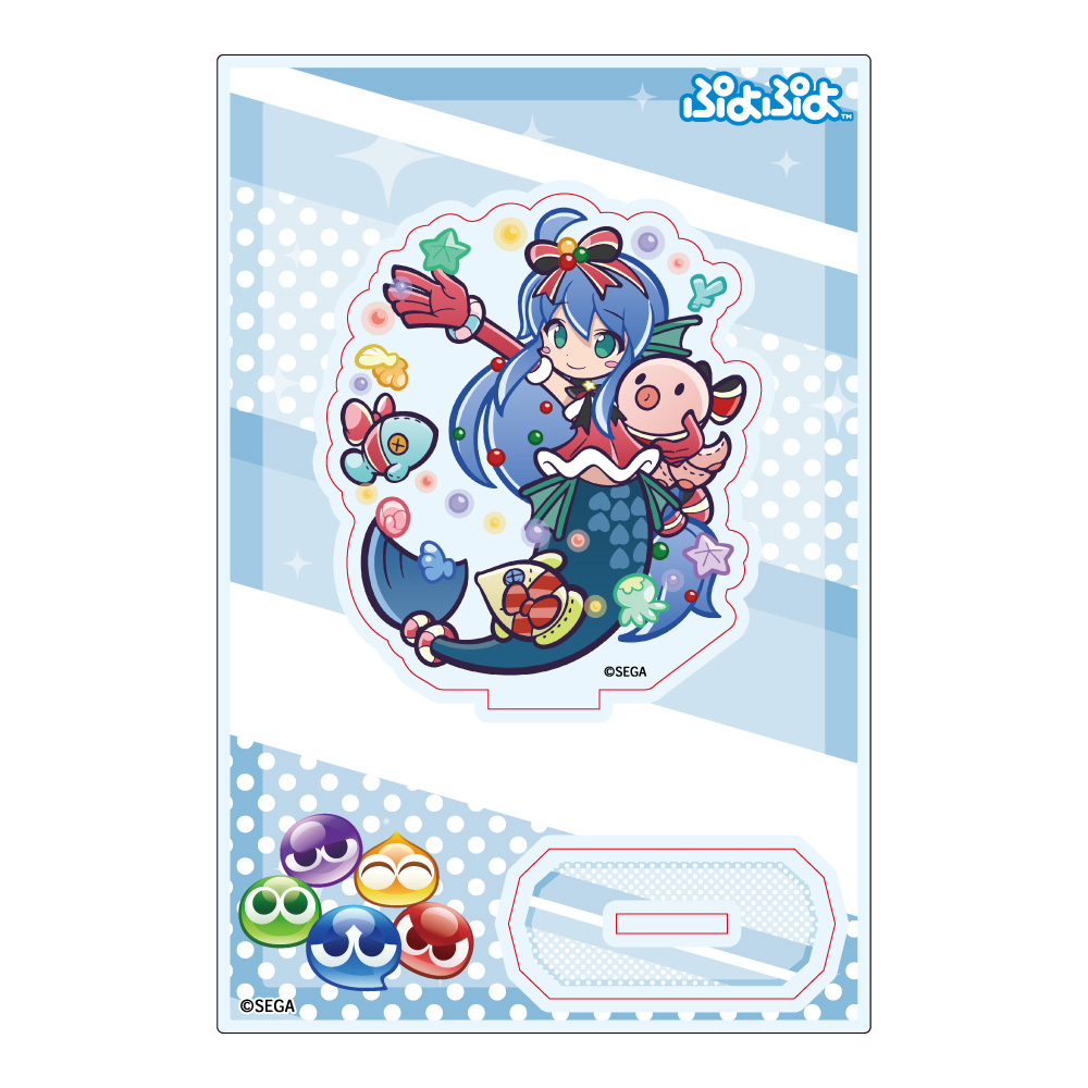 ぷよぷよ_アクリルスタンド あわあわサンタのセリリ