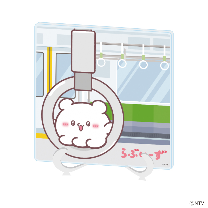 らぶいーず_アクリルアートボード02/すもっぴ 駅ver.(描き下ろしイラスト)