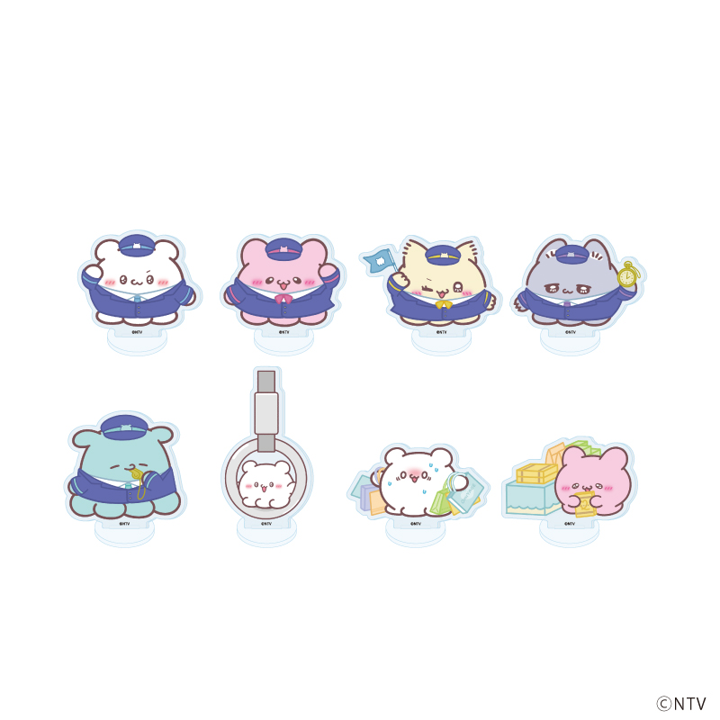 らぶいーず_アクリルぷちスタンド02/駅ver. コンプリートセット(全8種)(描き下ろしイラスト)【コンプリートセット/8個入り】