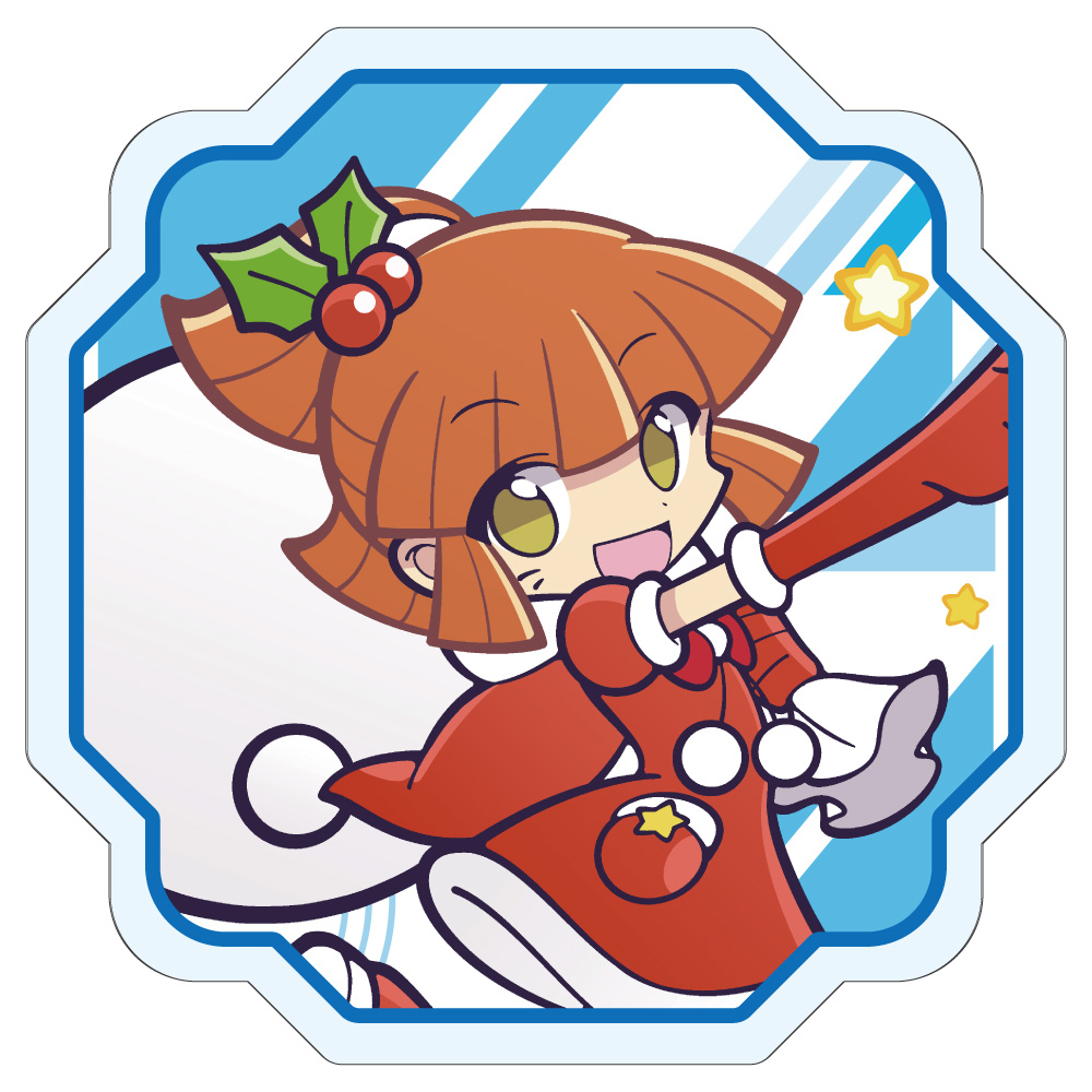 ぷよぷよ_アクリルクリップ サンタアルル