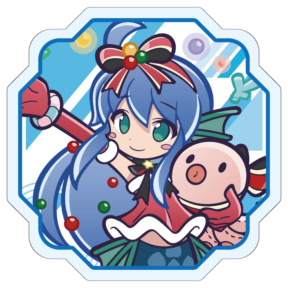 ぷよぷよ_アクリルクリップ あわあわサンタのセリリ