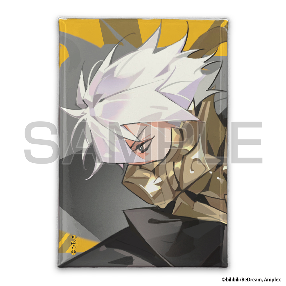 TO BE HERO X_黙殺 スクエア缶バッジ | TO BE HERO X公式グッズ