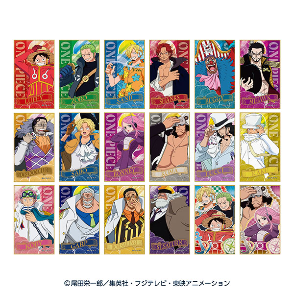 ワンピース_華絵札色紙コレクション エッグヘッド編【BOX／9パック入り】