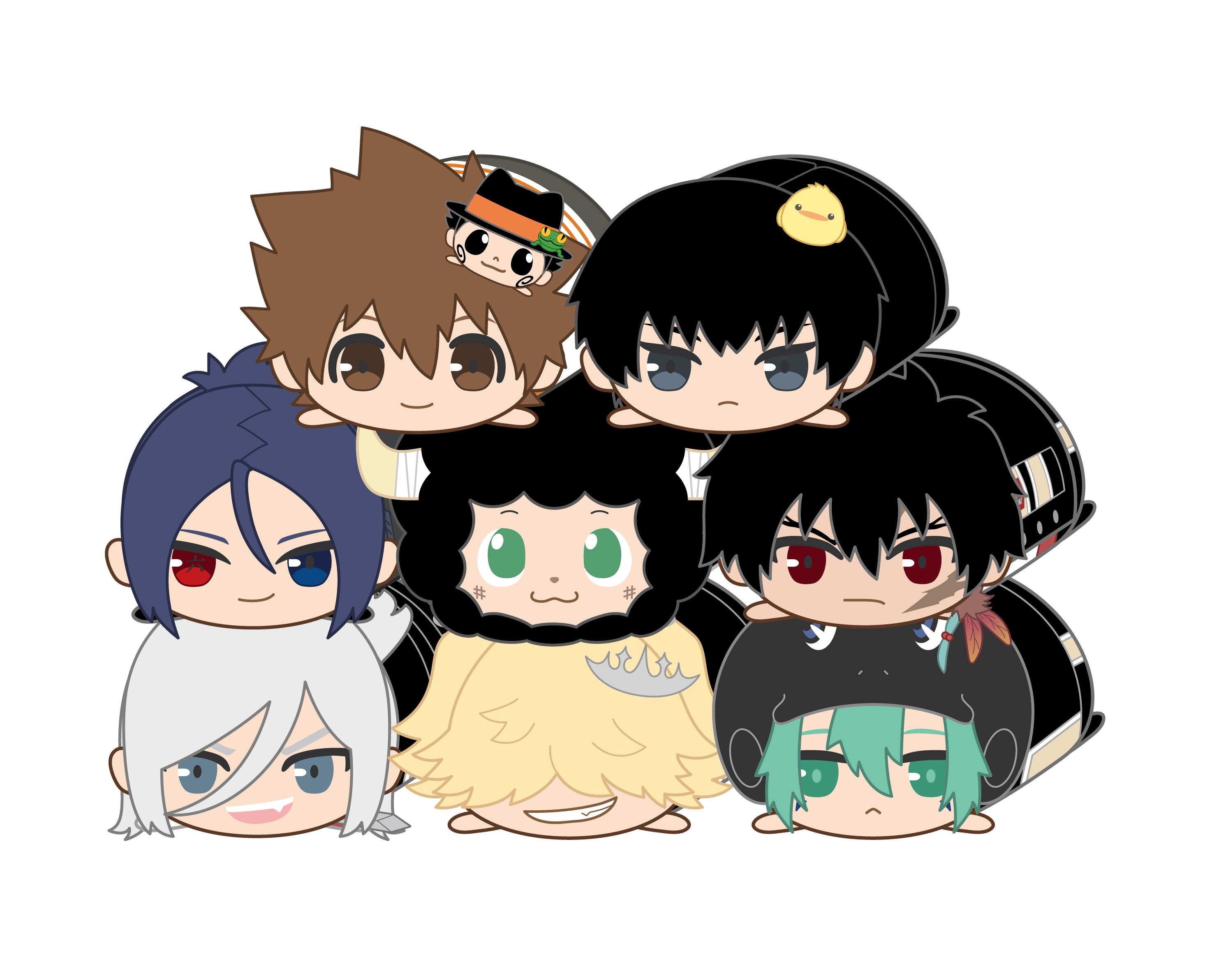 家庭教師ヒットマンREBORN!_ごろりんマスコットvol.2　【コンプリートBOX／8個入り】