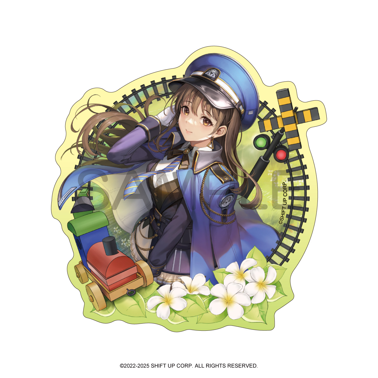 勝利の女神:NIKKE_ガンガールステッカー ディーゼル