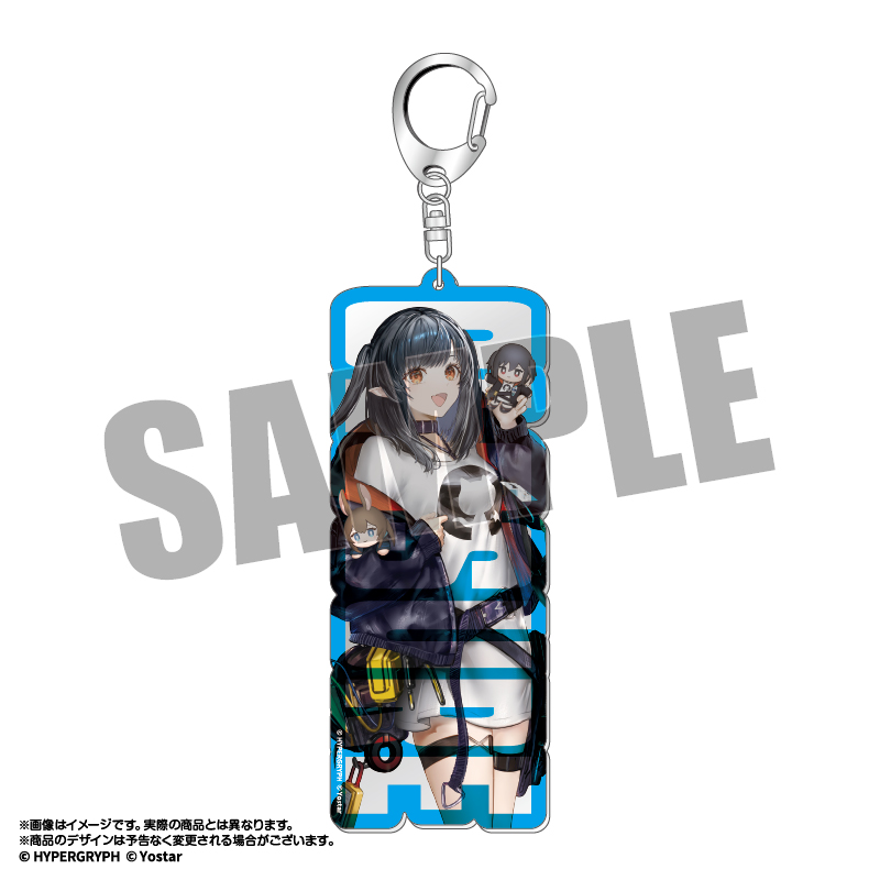 アークナイツ_オペぬい 描き起こしBIGおなまえアクキー クロージャ