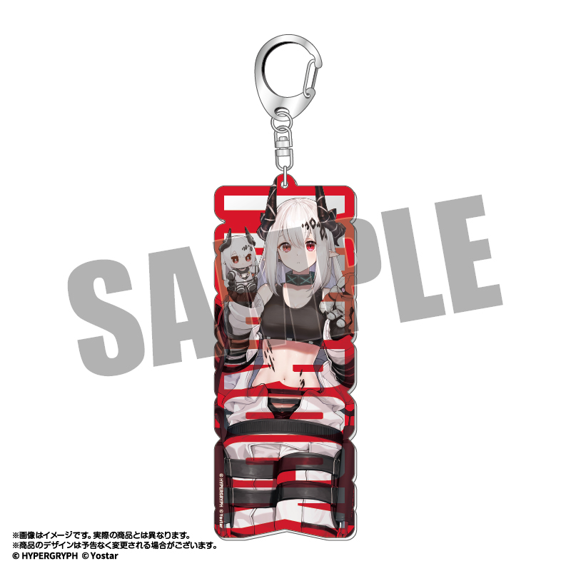 アークナイツ_オペぬい 描き起こしBIGおなまえアクキー マドロック