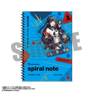 アークナイツ_オペぬい 描き起こしスパイラルノート クロージャ