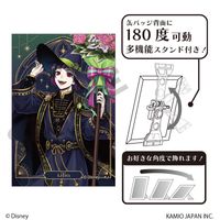 ディズニー ツイステッドワンダーランド_グリッターアート缶バッジ