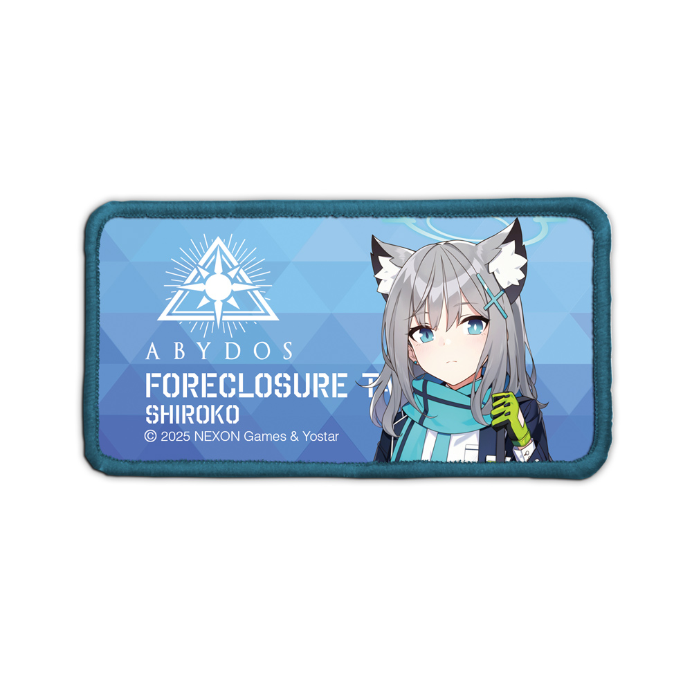 ブルーアーカイブ -Blue Archive-_シロコ 脱着式フルカラーワッペン