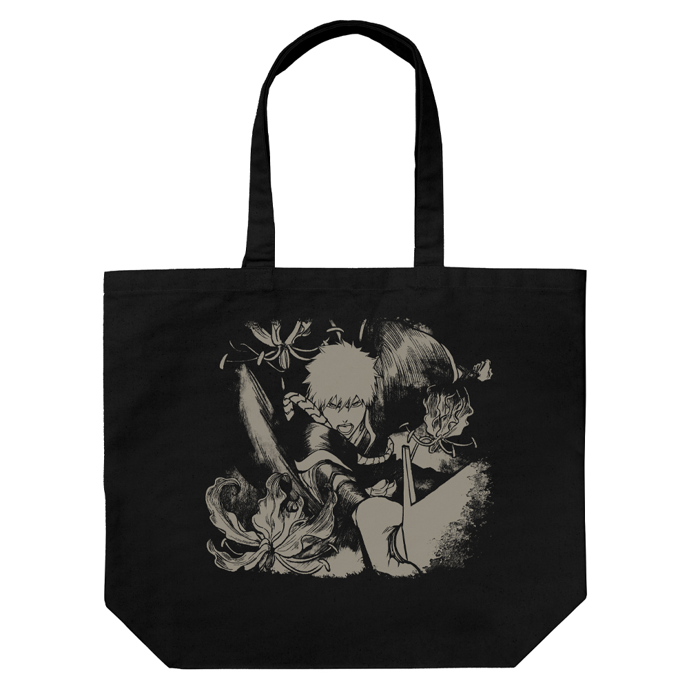 BLEACH 千年血戦篇_黒崎一護 ラージトート/BLACK