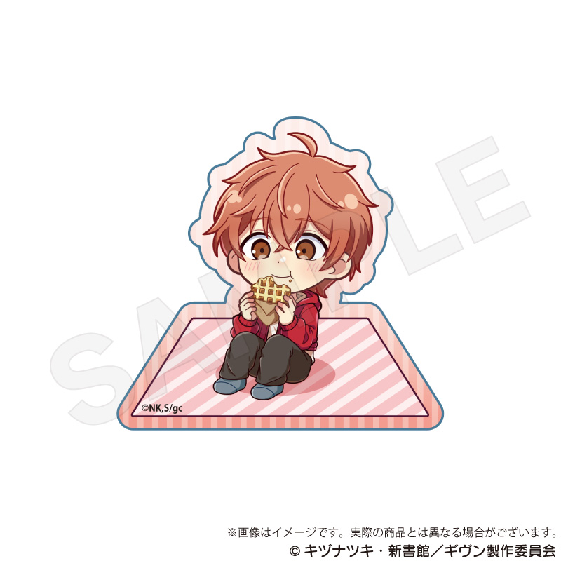 映画 ギヴン 海へ_アクリルブロック　ピクニックver. 　佐藤真冬