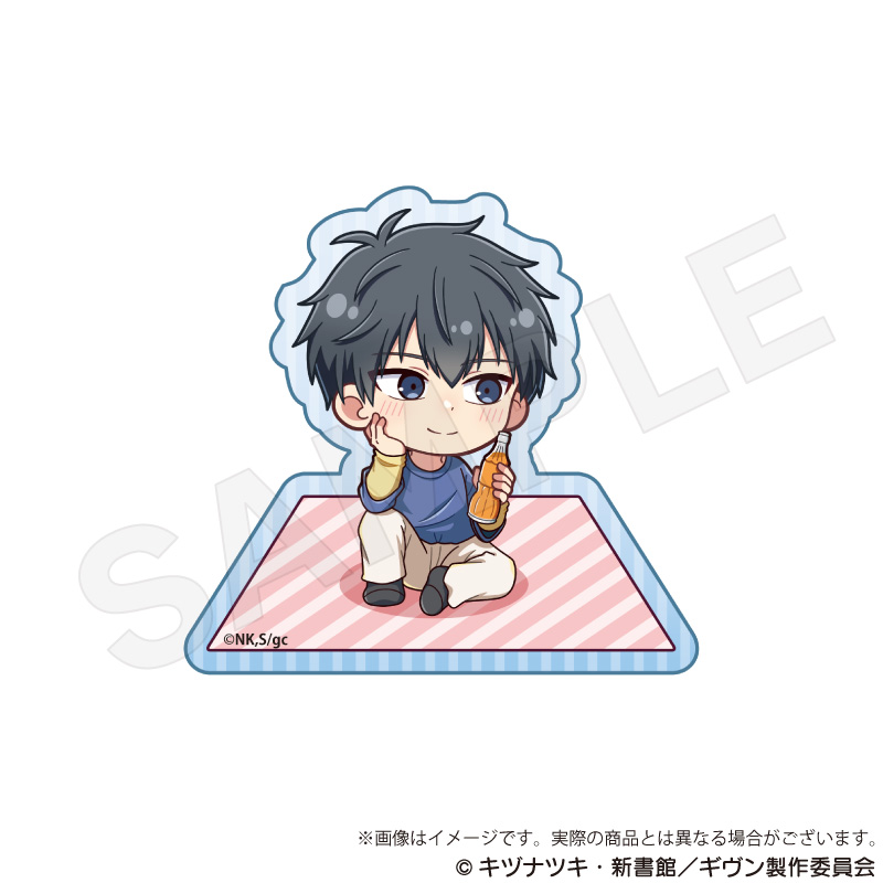 映画 ギヴン 海へ_アクリルブロック　ピクニックver. 　上ノ山立夏