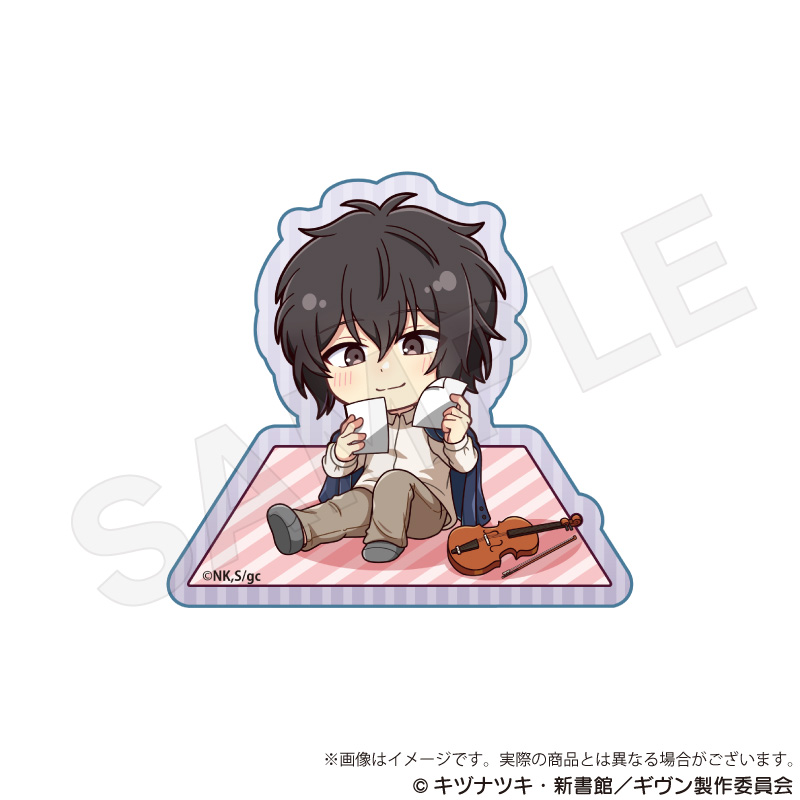 映画 ギヴン 海へ_アクリルブロック　ピクニックver. 　村田雨月