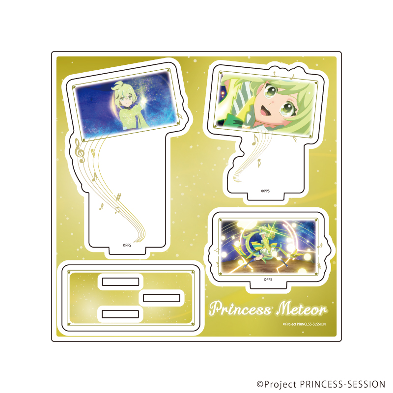 プリンセッション・オーケストラ_アクリルスタンドプレート06/プリンセス・ミーティア(場面写イラスト)