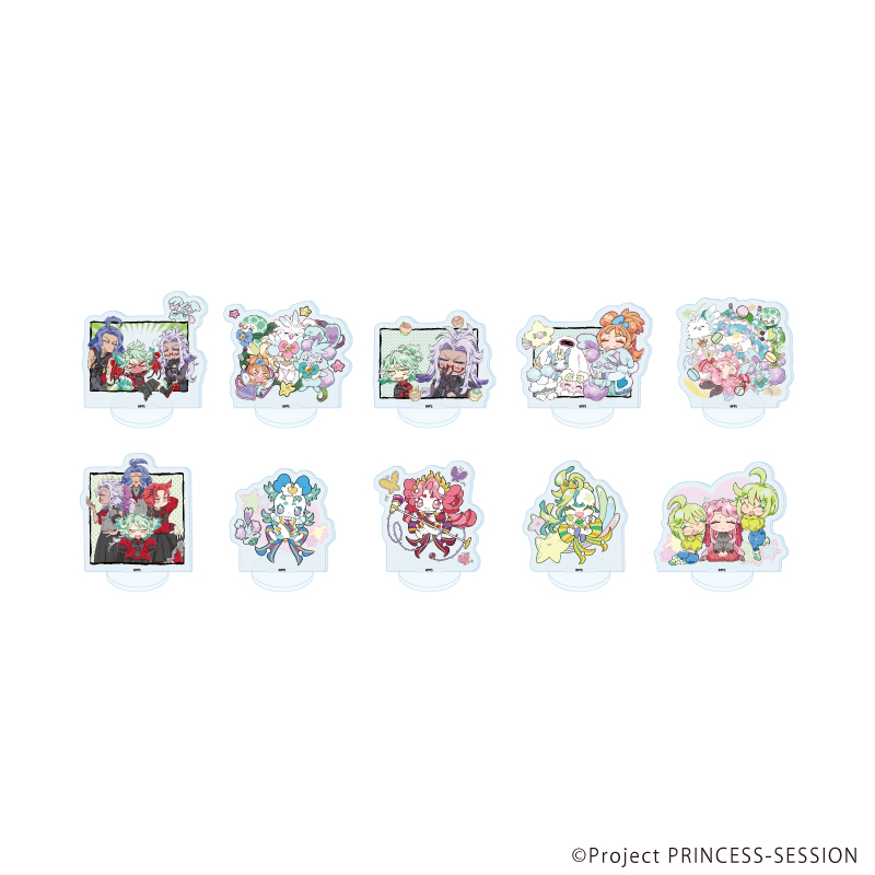 プリンセッション・オーケストラ_アクリルぷちスタンド03/コンプリートセット(全10種)(公式イラスト)【コンプリートセット/10個入り】