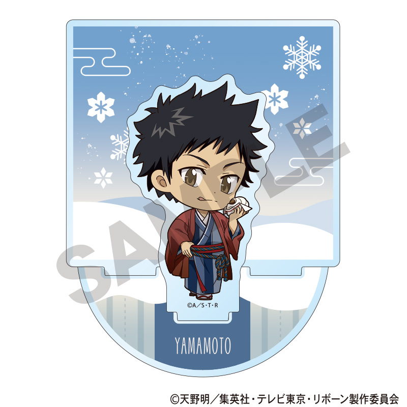 家庭教師ヒットマンREBORN！_ジオラマアクリルスタンド　山本武　冬着物　ミニキャラ