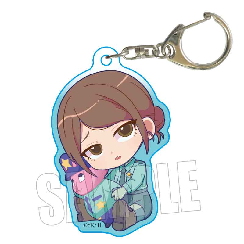 銀河特急 ミルキー☆サブウェイ_ぎゅぎゅっとアクリルキーホルダー リョーコ