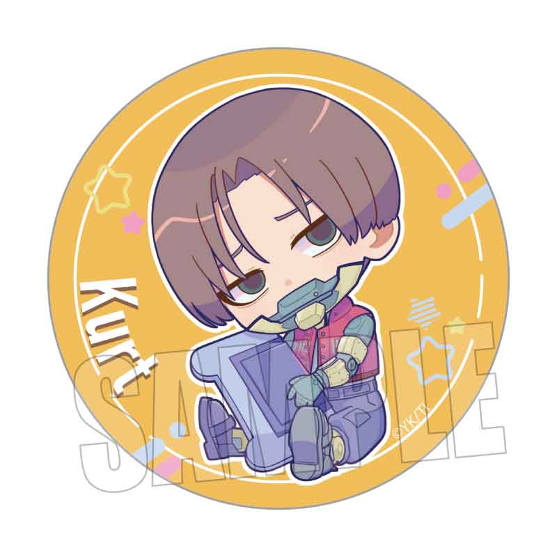 銀河特急 ミルキー☆サブウェイ_トレーディング缶バッジ ぎゅぎゅっと