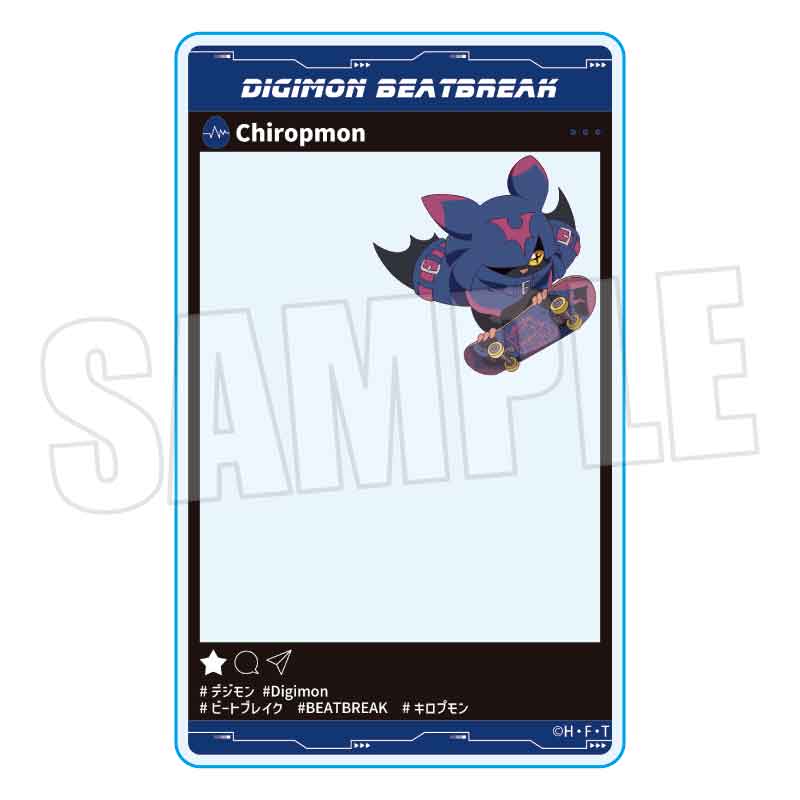 DIGIMON BEATBREAK_アクリルカード キロプモン Skater ver.