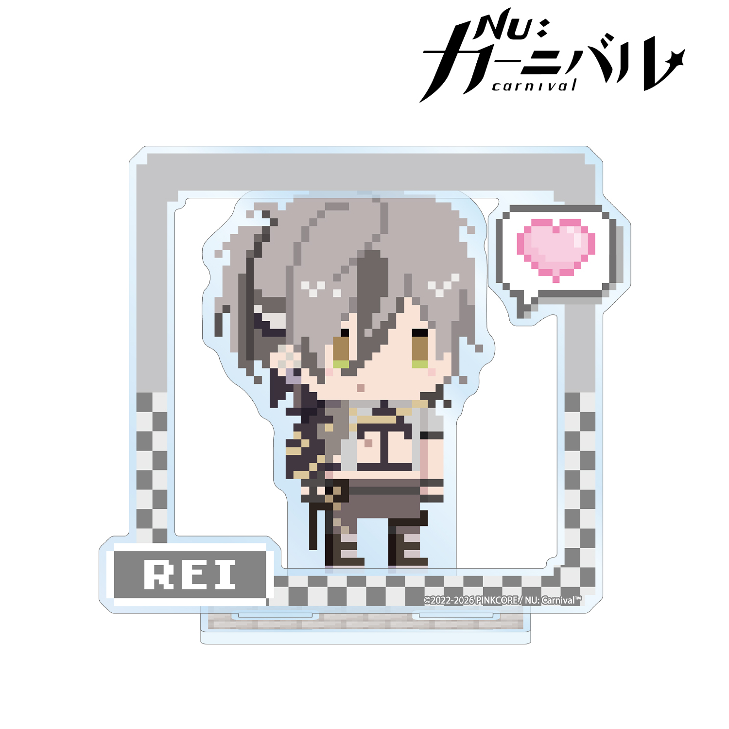 NU: カーニバル_レイ ドット絵 パーツ付きBIGアクリルスタンド