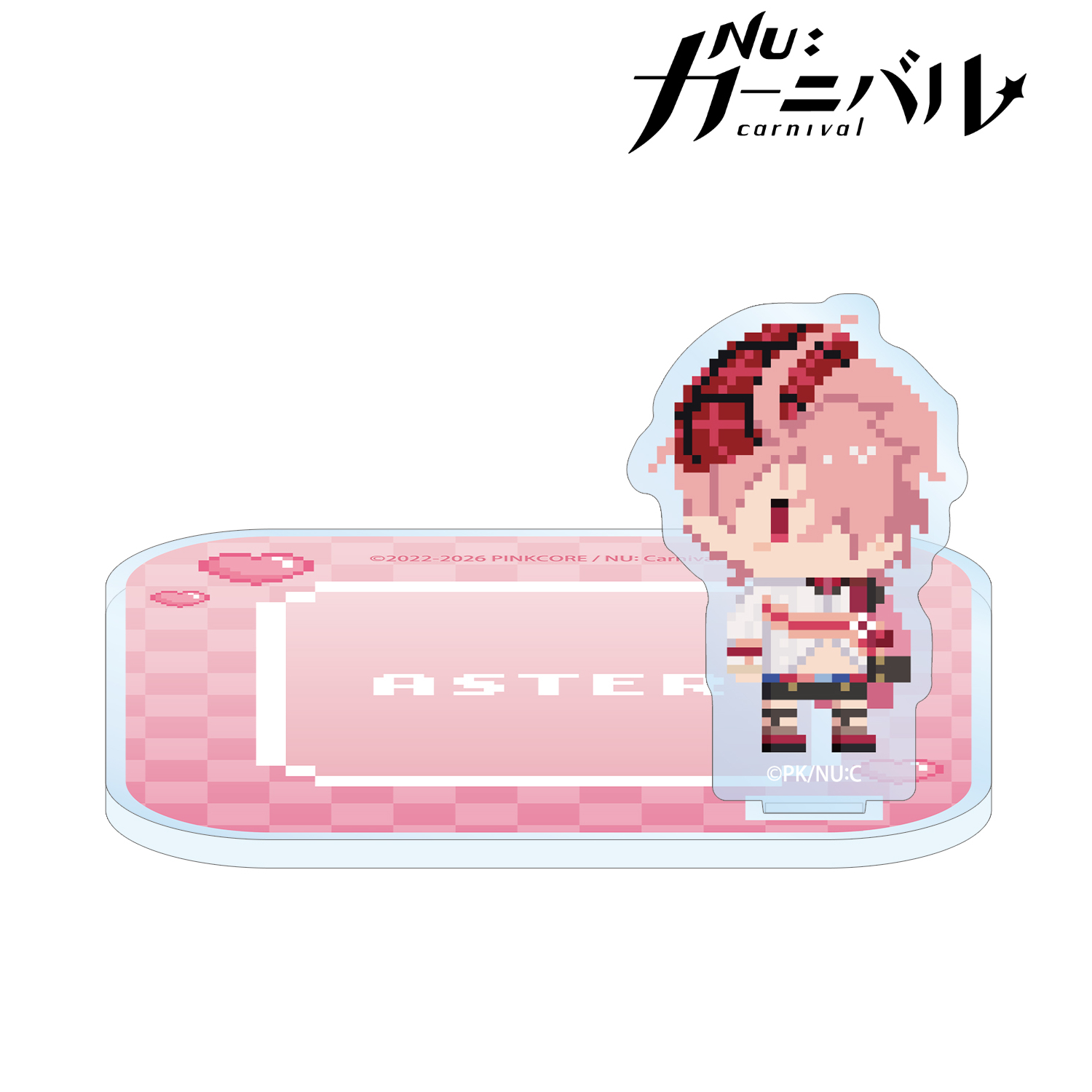 NU: カーニバル_エスター ドット絵 アクリルスタンド付きコースター