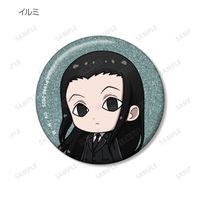 HUNTER×HUNTER イルミ ちびキャラ 缶バッジ 9点 HUNTER×HUNTER_トレーディング ちびキャラ スーツver. グリッター缶