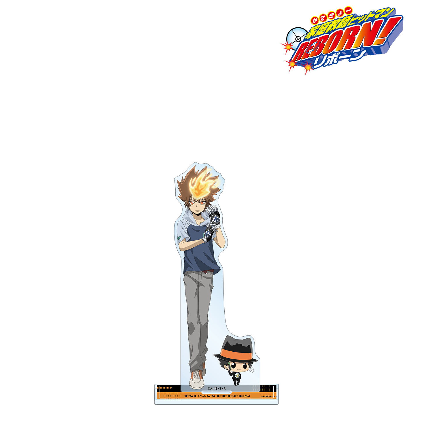 家庭教師ヒットマンREBORN!_描き下ろし 沢田 綱吉&リボーン 戦闘前ver. BIGアクリルスタンド