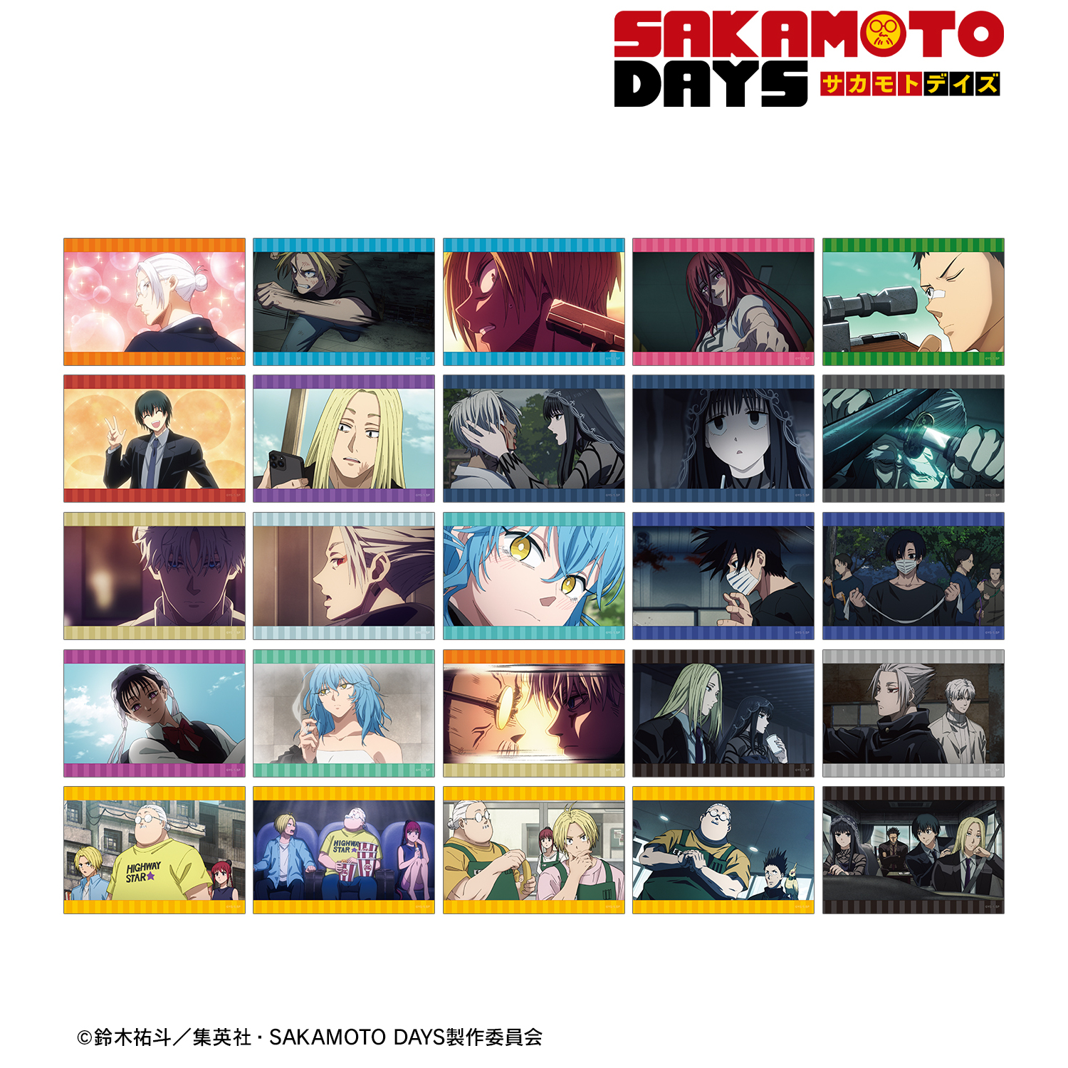 SAKAMOTO DAYS_トレーディング場面写ブロマイド(単位/コンプリートBOX)【BOX/25パック入り】