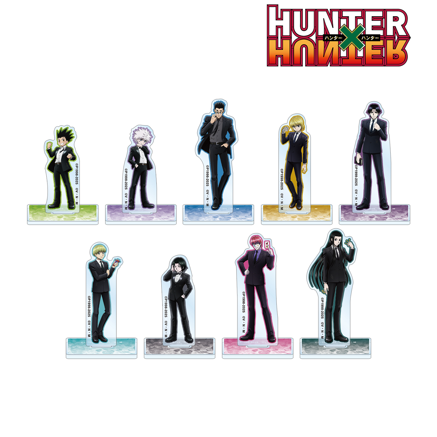 HUNTER×HUNTER_描き下ろし スーツ(戦闘後)ver. トレーディングアクリル