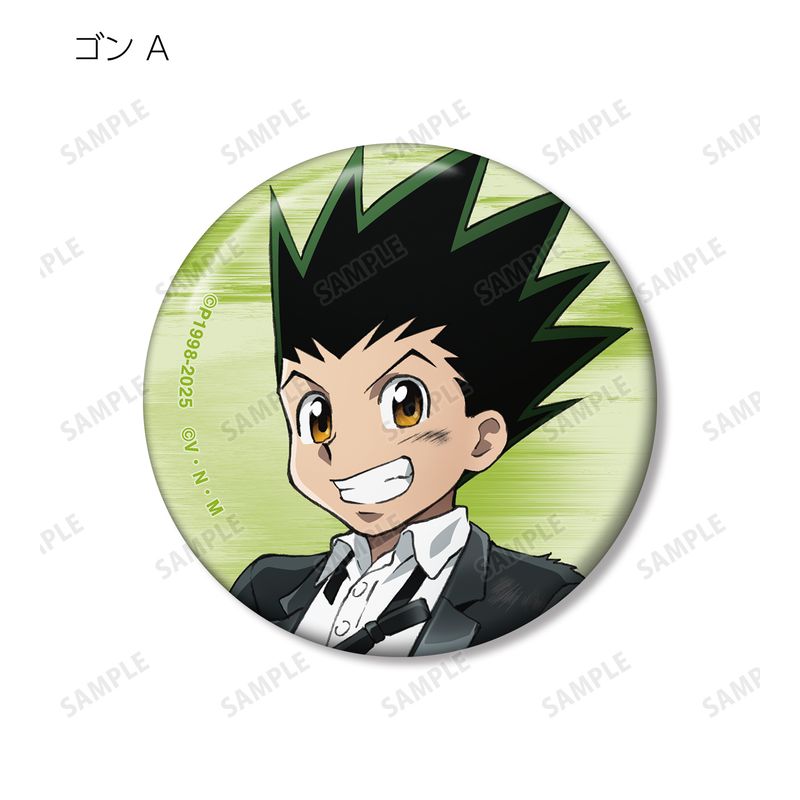 HUNTER×HUNTER_描き下ろし スーツ(戦闘後)ver. トレーディング缶バッジ