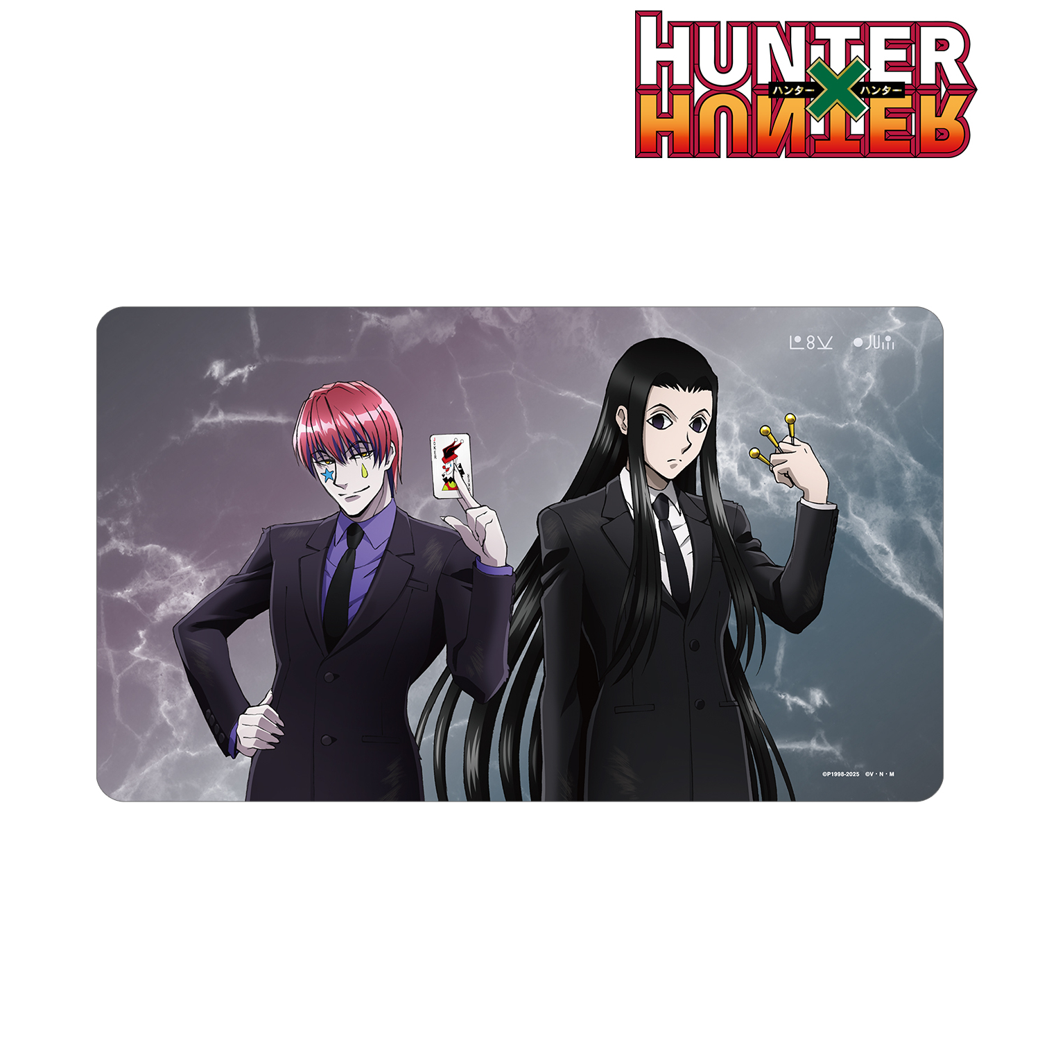HUNTER×HUNTER_描き下ろし ヒソカ&イルミ スーツ(戦闘後)ver. マルチデスクマット