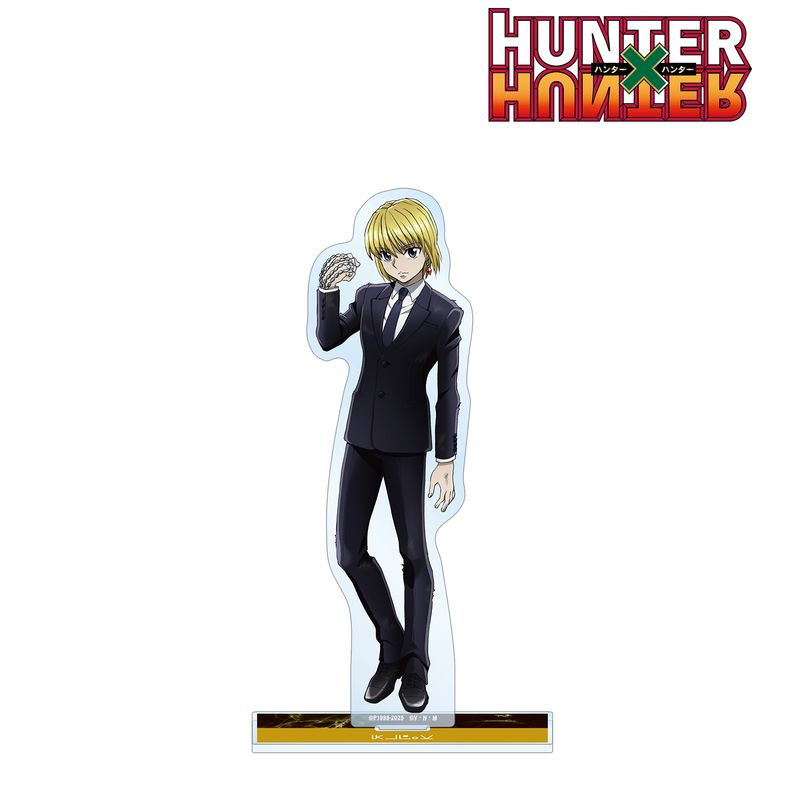 ハンターハンター　クラピカ　アクリルスタンド　アクスタ　スーツ HUNTER×HUNTER_描き下ろし クラピカ スーツ(戦闘後)ver. 特大アクリル