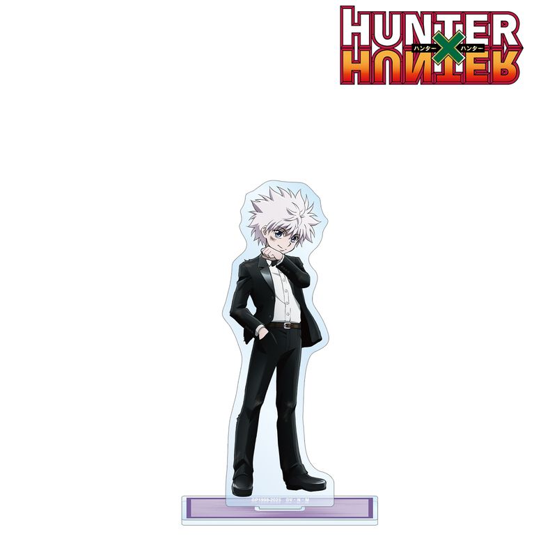 hunter×hunter キルア アクリルスタンド レア HUNTER×HUNTER_描き下ろし キルア スーツ(戦闘後)ver. BIGアクリル