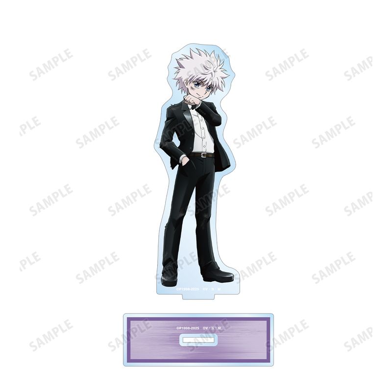 HUNTER×HUNTER J-world アクリルスタンド　キルア HUNTER×HUNTER_描き下ろし キルア スーツ(戦闘後)ver. BIGアクリル