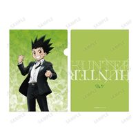 HUNTER×HUNTER_描き下ろし スーツ(戦闘後)ver. A4クリアファイル2枚